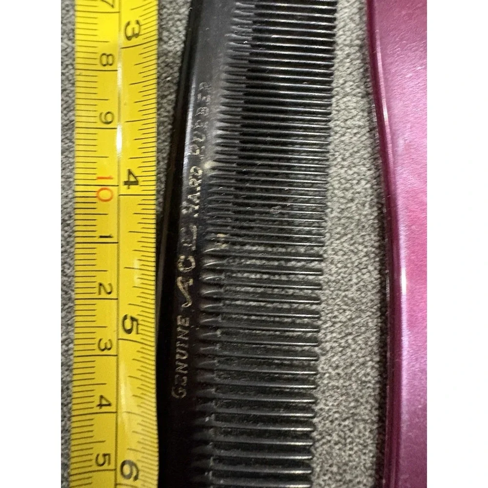 Vintage‎ Set of Combs Purse Pocket Combs One Small Brush